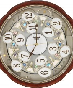 Frankenmuth Clock Company 4MH828-WD23 - Woodgrain Blossom