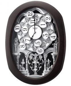 Frankenmuth Clock Company™ Rhythm Clocks 4MH896-WU06 - Encore Espresso