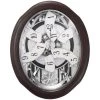 Frankenmuth Clock Company 4MH869WU06 - Anthology Espresso Rhythm Clocks