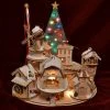 Frankenmuth Clock Company North Pole Ginger Cottage Display