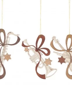 Frankenmuth Clock Company Ornament - Musical Instruments Christmas Decorations, Candles & Other Decorations