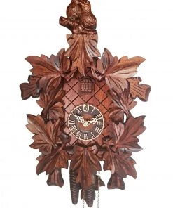 Frankenmuth Clock Company View All KU1263 - 1 Day Cuckoo With Lovebirds