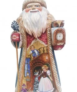 Frankenmuth Clock Company Christmas Decorations, Candles & Other Decorations The Rescue NC Santa 13"