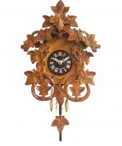 Frankenmuth Clock Company View All 2030PQ - Novelty Cuckoo Clock With Grapevine Motif
