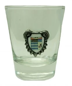 Frankenmuth Clock Company German Souvenirs Frankenmuth Shot Glass