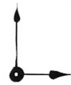 Bavarian Clock Haus I-Shaft Hands For 9" Dial