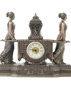 Frankenmuth Clock Company View All WU75563V4 - Women Carrying Urn On A Litter Clock