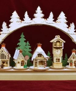 Frankenmuth Clock Company Schwibbogen Ginger Cottage Display View All