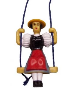 Bavarian Clock Haus AJD-Girl - Jumping/Swinging Girl Pendulum Cuckoo Clocks, Quartz Cuckoo Clocks & Miniature Clocks