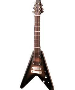 Frankenmuth Clock Company View All Magnet-Black Electric V Guitar
