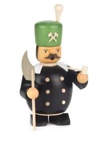 Frankenmuth Clock Company Miner Smoker German Incense Smokers