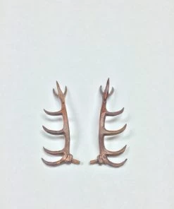 Bavarian Clock Haus Deluxe Wooden Antlers 4" Cuckoo Clocks, Quartz Cuckoo Clocks & Miniature Clocks