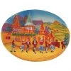 Frankenmuth Clock Company™ German Souvenirs Alpine Village Plate Magnet