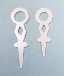 Bavarian Clock Haus Regula White Hands 7/8"