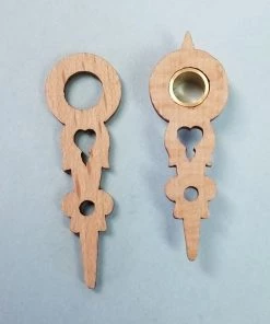 Bavarian Clock Haus Cuckoo Clocks, Quartz Cuckoo Clocks & Miniature Clocks Regula Wooden Hands 1 1/8"