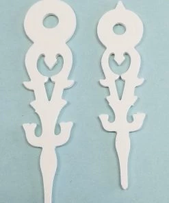 Frankenmuth Clock Company™ .Regula White Hands 2 1/4"