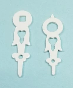 Bavarian Clock Haus Cuckoo Clocks, Quartz Cuckoo Clocks & Miniature Clocks Herr White Hands 1 3/8"