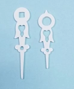 Bavarian Clock Haus Cuckoo Clocks, Quartz Cuckoo Clocks & Miniature Clocks Herr White Hands 1 3/4"