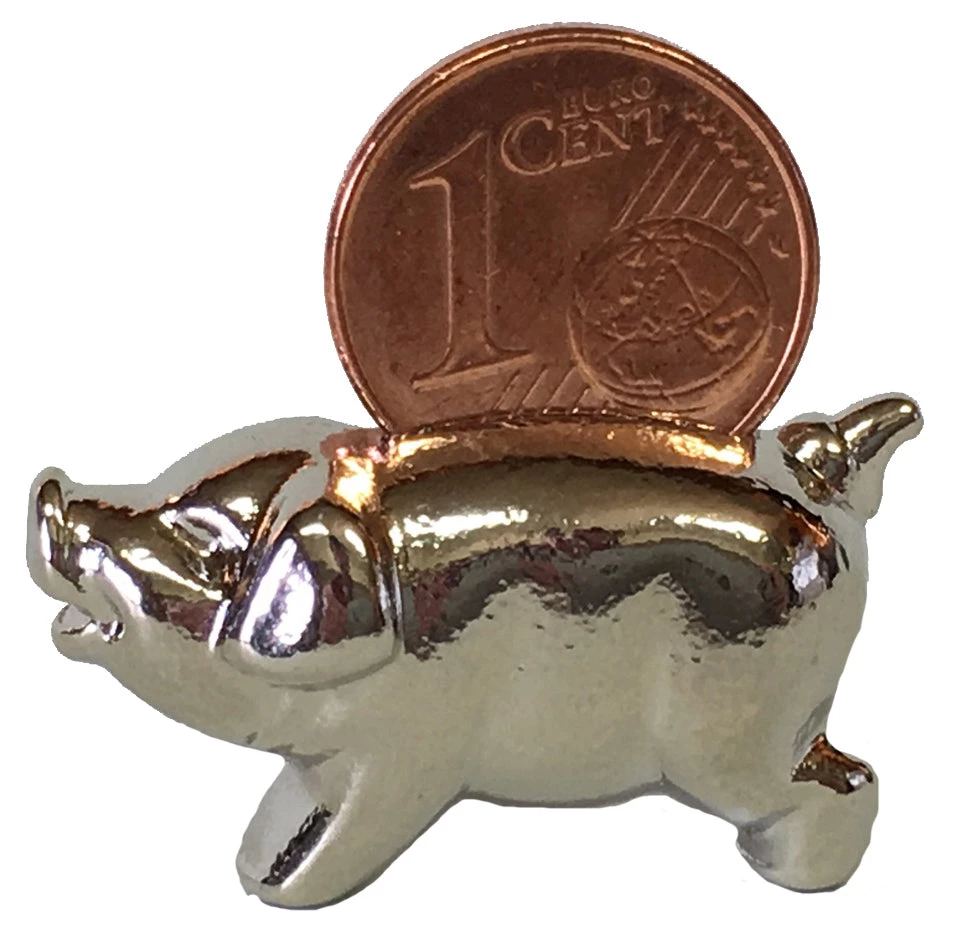 Frankenmuth Clock Company German Souvenirs GS-NI - Fortune Pig 3 Frankenmuth Clock Company German Souvenirs GS-NI - Fortune Pig