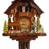 Frankenmuth Clock Company KU3629ex - 1 Day Musical Chalet With Clock Peddler View All