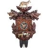 Frankenmuth Clock Company KU82384ko - 8 Day Cuckoo Clock With Wolves