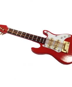 Frankenmuth Clock Company View All Red & White Guitar Magnet