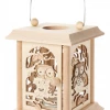 Frankenmuth Clock Company 198/143 - Lantern Style Tealight Holder W/ Owls