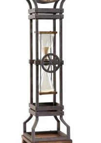 Frankenmuth Clock Company 615-074 - Hourglass Floor Clock