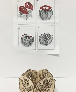 Frankenmuth Clock Company German Candle Holders H15/29 - Butterflies & Birds Tealight Holder Kit