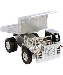 Frankenmuth Clock Company Dump Truck Miniature Clock