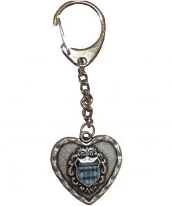 Frankenmuth Clock Company™ Frankenmuth Edelweiss Keychain German Souvenirs