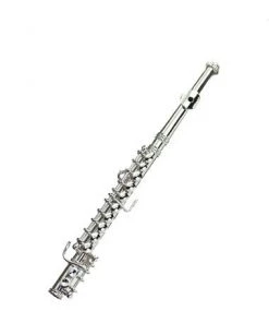 Frankenmuth Clock Company 4.5" Silver Flute