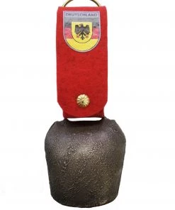 Frankenmuth Clock Company Bell W/Red Band German Souvenirs