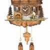 Frankenmuth Clock Company View All KU494QM - Quartz Musical Chalet W/ Woodchopper & Waterwheel