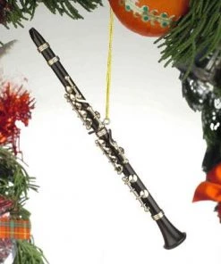 Frankenmuth Clock Company 6.25" Black Clarinet
