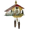 Frankenmuth Clock Company View All KU4250QMT - Quartz Musical Chalet With Animated Dumpling Eater