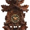 Frankenmuth Clock Company KU1343 - 1 Day Live Animal Hunter Cuckoo Clock