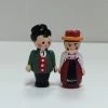 Frankenmuth Clock Company Cuckoo Clocks, Quartz Cuckoo Clocks & Miniature Clocks Wooden Man & Woman Dancers (Pair)