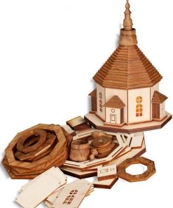 Frankenmuth Clock Company Smoker-Do It Yourself Seiffener Church German Incense Smokers
