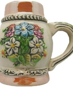 Frankenmuth Clock Company™ Porcelain Beer Stein Magnet German Souvenirs