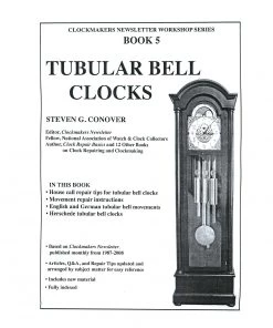 Bavarian Clock Haus Tubular Bell Clocks Book Clocks & Anniversary Clocks