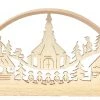 Frankenmuth Clock Company Mini Seiffen Village Scene Candle Arch
