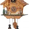 Frankenmuth Clock Company KU471QM - Quartz Musical Heidi Haus Chalet