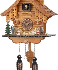 Frankenmuth Clock Company KU471QM - Quartz Musical Heidi Haus Chalet